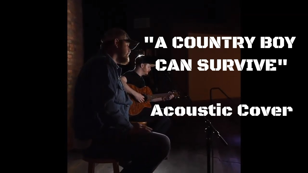 A COUNTRY BOY CAN SURVIVE by Hank Williams, Jr. (Acoustic Cover by Lance Carpenter) - YouTube