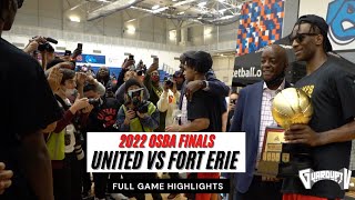 United Scholastic Academy vs Fort Erie in the OSBA Finals || Full Game Highlights