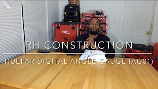 RH Construction - The Unboxing - Huepar Digital Angle Gauge (AG01)