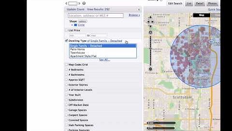 FlexMLS Map Search Tutorial For Aroundscottsdale.com