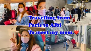 Travelling from Paris to albi # meet my mom# tibetan YouTuber # Dolker in Paris #France 🇫🇷 ❤️