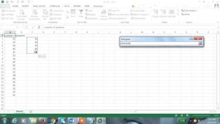 Excel 2013 Tutorial#48 Histogram in Excel 2013