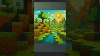 картинка: Кубічний світ #suno #ai 
