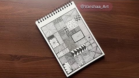 32 Creative Zentangle Patterns For Beginners || Easy Doodle Patterns Tutorial || Zentangle Art