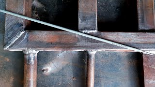 stick welding square tubing : the easiest way to learn some tricks of welding 1mm on square tubing