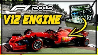 What Happens When We Put a V12 ENGINE into a MODERN 2019 F1 CAR?! | F1 2019 Game Experiment screenshot 2