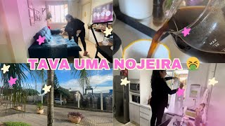 QUE NOJO🤮12 DIAS TRANCADA TIVE QUE LIMPAR TUDO|ROTINA SIMPLES NADA INVENTADA|virtuosa do lar 