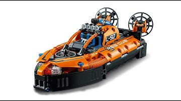 LEGO TECHNIC 42120 Rescue Hovercraft - Speed Build