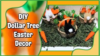 🐰🥕DIY Mini Curious Bunny Rabbit Room Decor | Quick &amp; Easy | Dollar Tree | Simple Cheap &amp; Easy