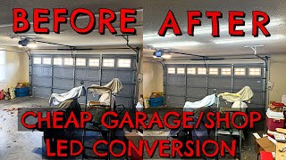 HOW TO ADD LED'S TO YOUR GARAGE OR SHOP: CHEAP AND EASY