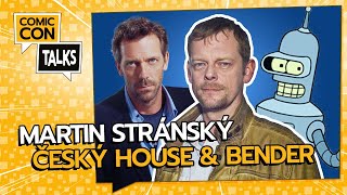 Martin Stránský - vydařená talk show z Comic-Conu Prague. Bender, Dr. House, Živí mrtví, audioknihy