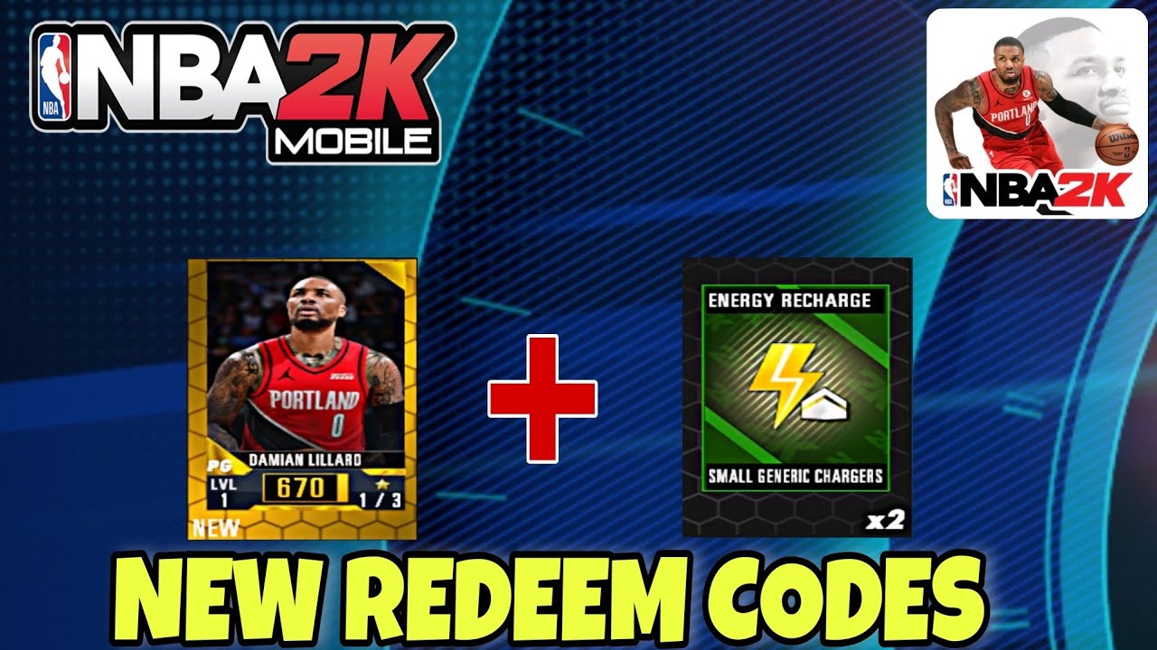 NBA 2K MOBILE REDEEM CODES 2021 NEW NBA 2K MOBILE REDEEM CODES