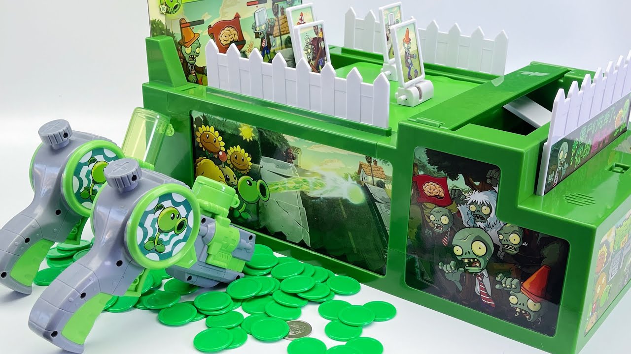 10-minute unboxing of the ASMR Plants vs. Zombies toy set | Toy