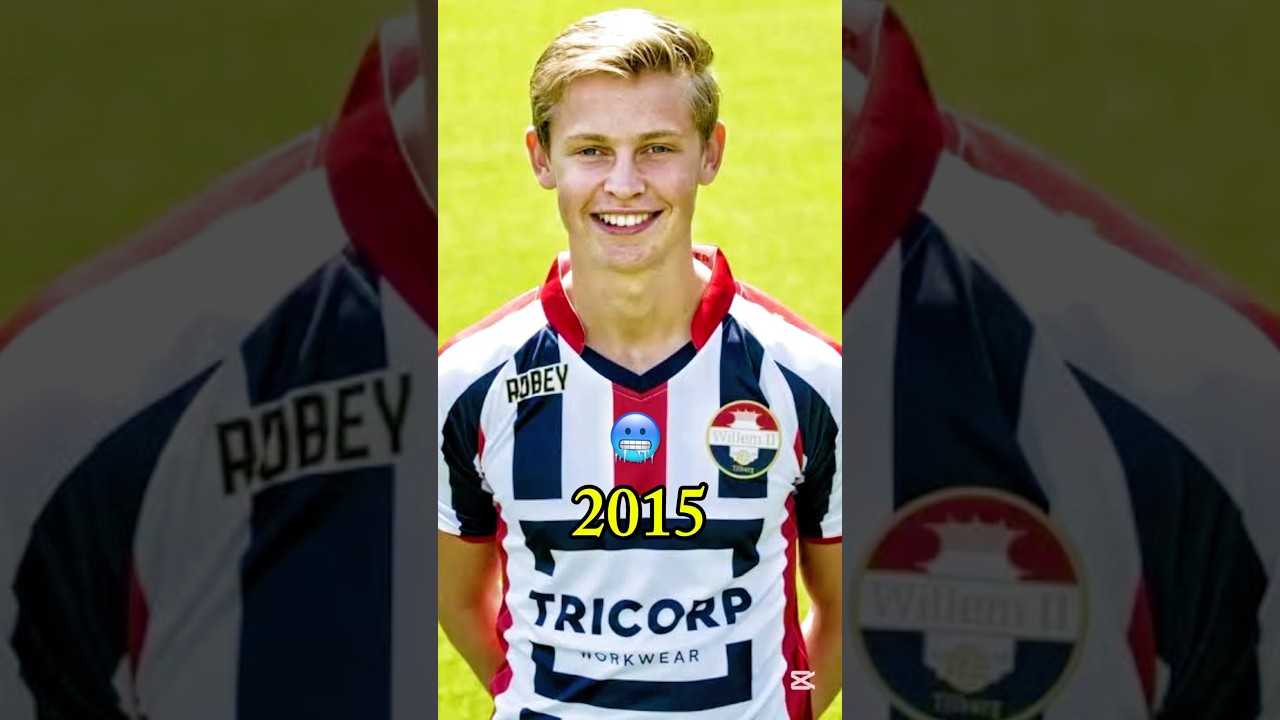 Frenkie de Jong evolution 2015-2025 