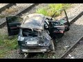 Пьяный водитель на "Лексусе" упал с моста в Выксе Нижегородской области