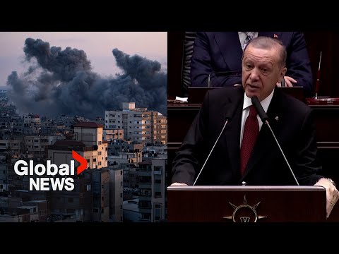 Turkey's erdogan condemns israeli airstrikes in gaza: "not a war, it is a massacre"