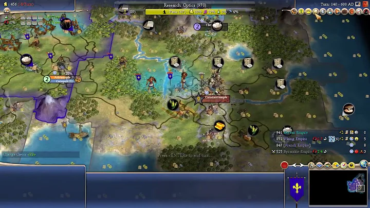 Lets Play Civ 4 Immortal 10 (K-Mod Louis) part 6 of 14