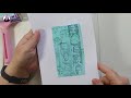 Gel plate printing with Gel Press by Erica Evans