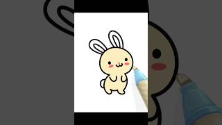 Bunny colouring#rabbit#asmr@TheColourfulMoni #coloring#drawing#shorts#viralvideo#viralshorts