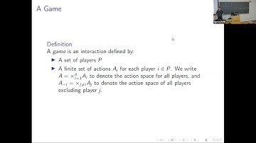 NETS 4120: Algorithmic Game Theory, Lecture 2