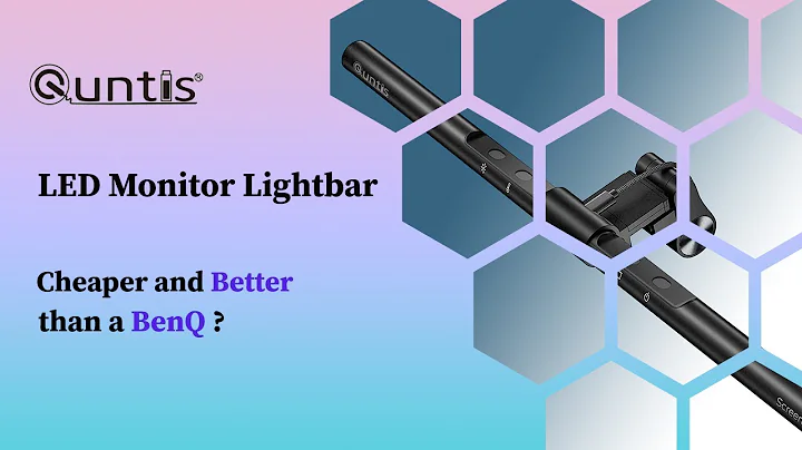 Quntis LED Monitor Lightbar | Better and Cheaper than a BenQ?