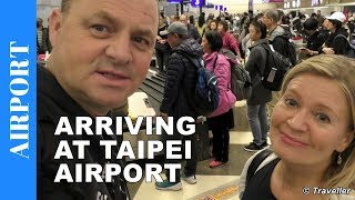 ARRIVING at Taipei Airport - Taoyuan Airport &amp; MRT Train to ...