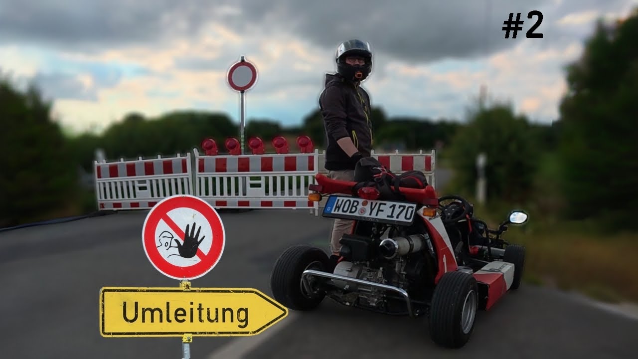WERDEN WIR JEMALS ANKOMMEN??? | Kart-Tour Teil 2