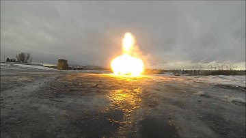 Rocket Dynamics motor test #8