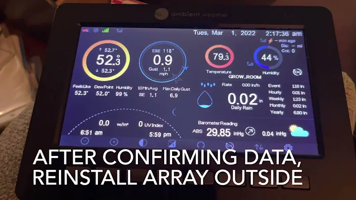 Register new sensor array/Sensor ID screen-WS2000 WS2902 WH65 ambient weather