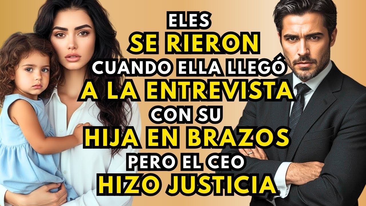 El GERENTE la HUMILLÓ por llevar a su HIJA con FIEBRE a la ENTREVISTA — pero cuando el CEO LLEGÓ…