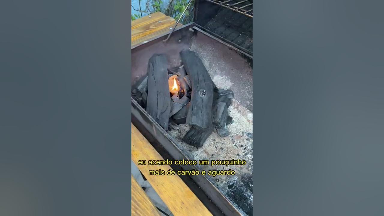 Como acender a churrasqueira com segurança e com facilidade