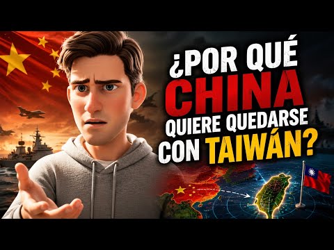¿Por qué China quiere quedarse con Taiwán?. (Explicado como Pixar)