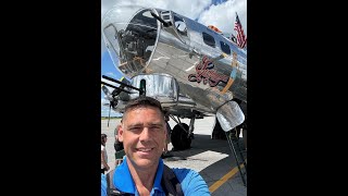 Flight to visit B-17 Sentimental Journey and the B-25 Mitchell Maid in the Shade!