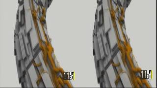 Cortinilla (Identidad) de La 11 3D (11 3D IDENT) TV FAKE MOCK MONTAJE