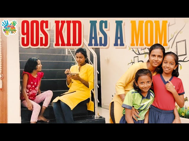 90's Kid as a MOM👩‍👧‍👦 | Day in 90's Mom Life | Inis Galataas #90skids #mom #mommylife class=