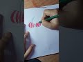 Creative lettering art #fruits #cherry #vira#youtubeshorts #subscribe #trending #pencildrawing #art🎨