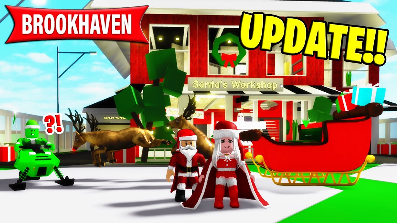 NEUES WEIHNACHTEN UPDATE in BROOKHAVEN! (Roblox Brookhaven 🏡RP Story