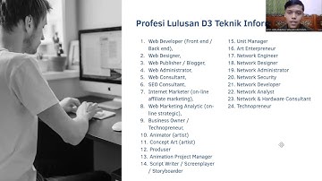 MARKETING UNIVERSITAS AMIKOM YOGYAKARTA PROGRAM STUDI D3 TEKNIK INFORMATIKA