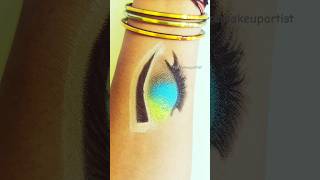 3 step eyeshadow for haldi ceremony|#eyeshadow #makeuptutorial #shorts #trending #haldi #indianbride