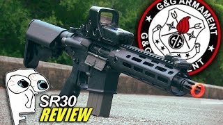This Thing Is Awesome! - G&G Knights Armament SR30 Airsoft Review