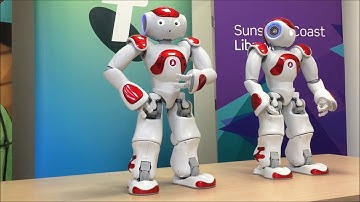 Robot Teaches Coding at Sunshine Coast Libraries