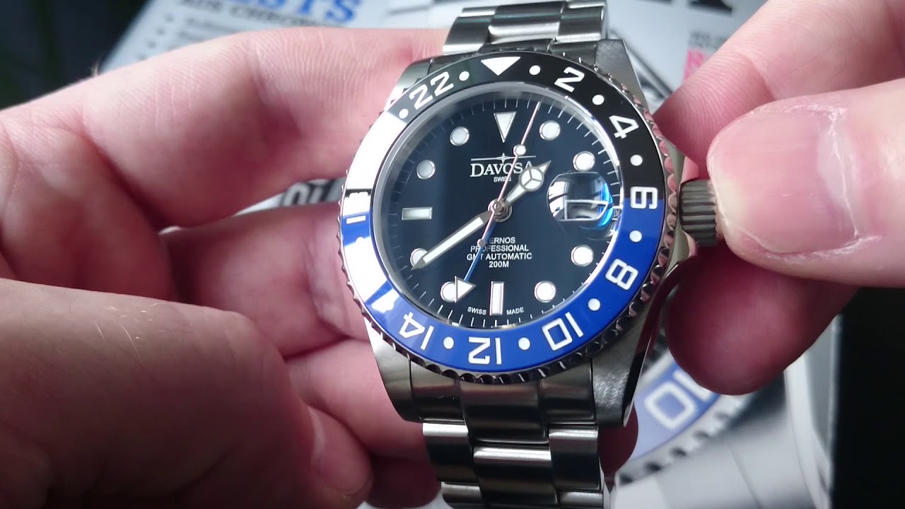 davosa ternos professional gmt pepsi