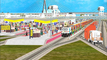 #22708/Tirupati - Visakhapatnam AC Double Decker Express || Entering Vijayawada Jn || MSTS OR