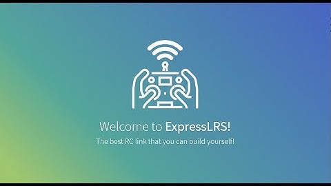 ELRS 2.0 Firmware Update BetaFpv Nano TX Best Fpv System Expresslrs LRS Firmware Flash  Deutsch