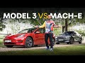 Tesla Model 3 vs Ford Mustang Mach-e: Which Is BEST? | 4K