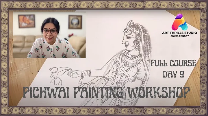 Pichwai Painting Live Tutorial: Day 9