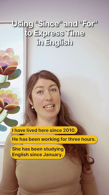 using-since-and-for-to-express-time-in-english-youtube