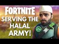 Captain halal plays fortnite