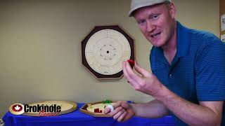 4 Colour Crokinole Party Pack