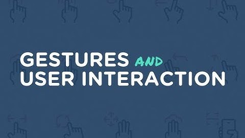 Beginner iOS Programming: Gestures and User Interaction